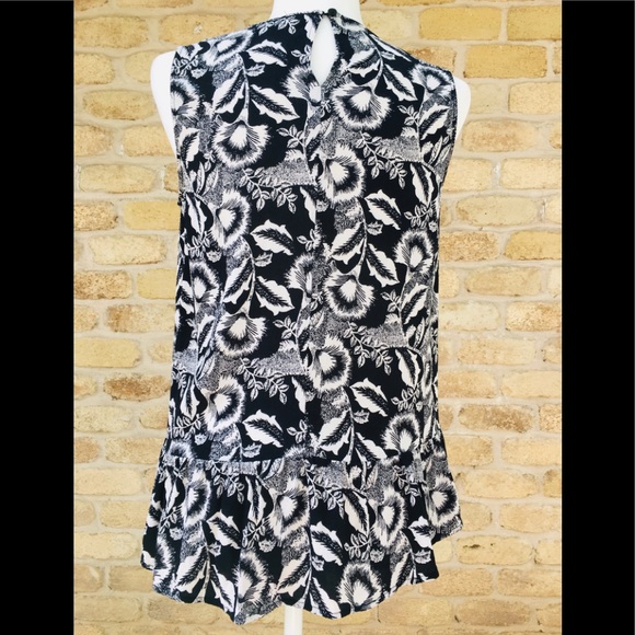 (2 for $15 ) Mango Chiffon Ruffle Top - Picture 7 of 13